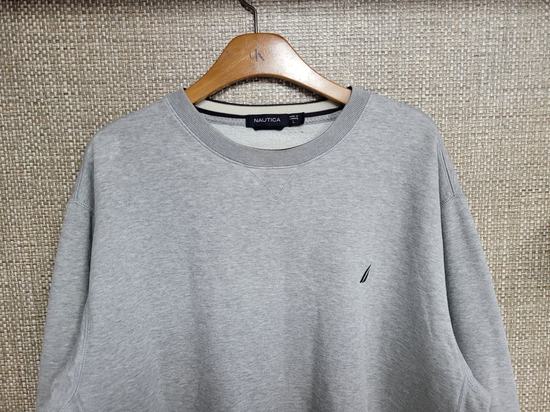 L 110사이즈 노티카 빈티지 맨투맨 오버핏 아메카지  상품이미지2