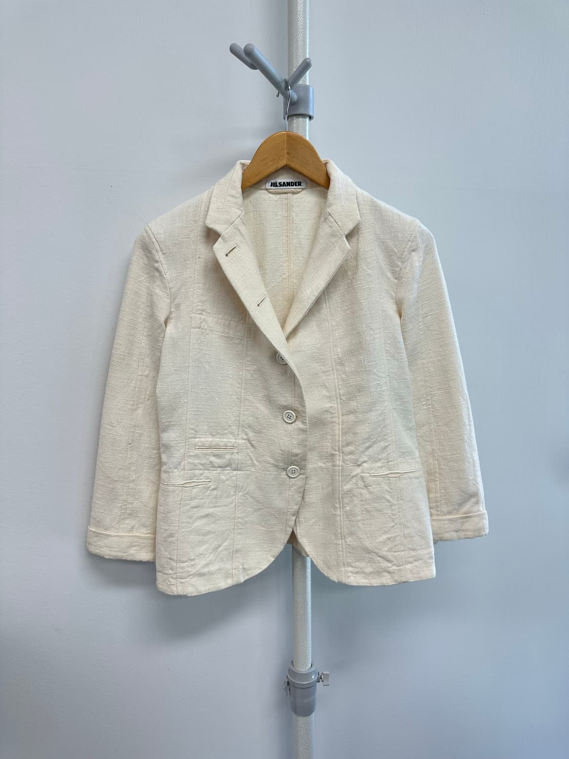 질샌더 코튼 린넨 자켓 상품이미지2