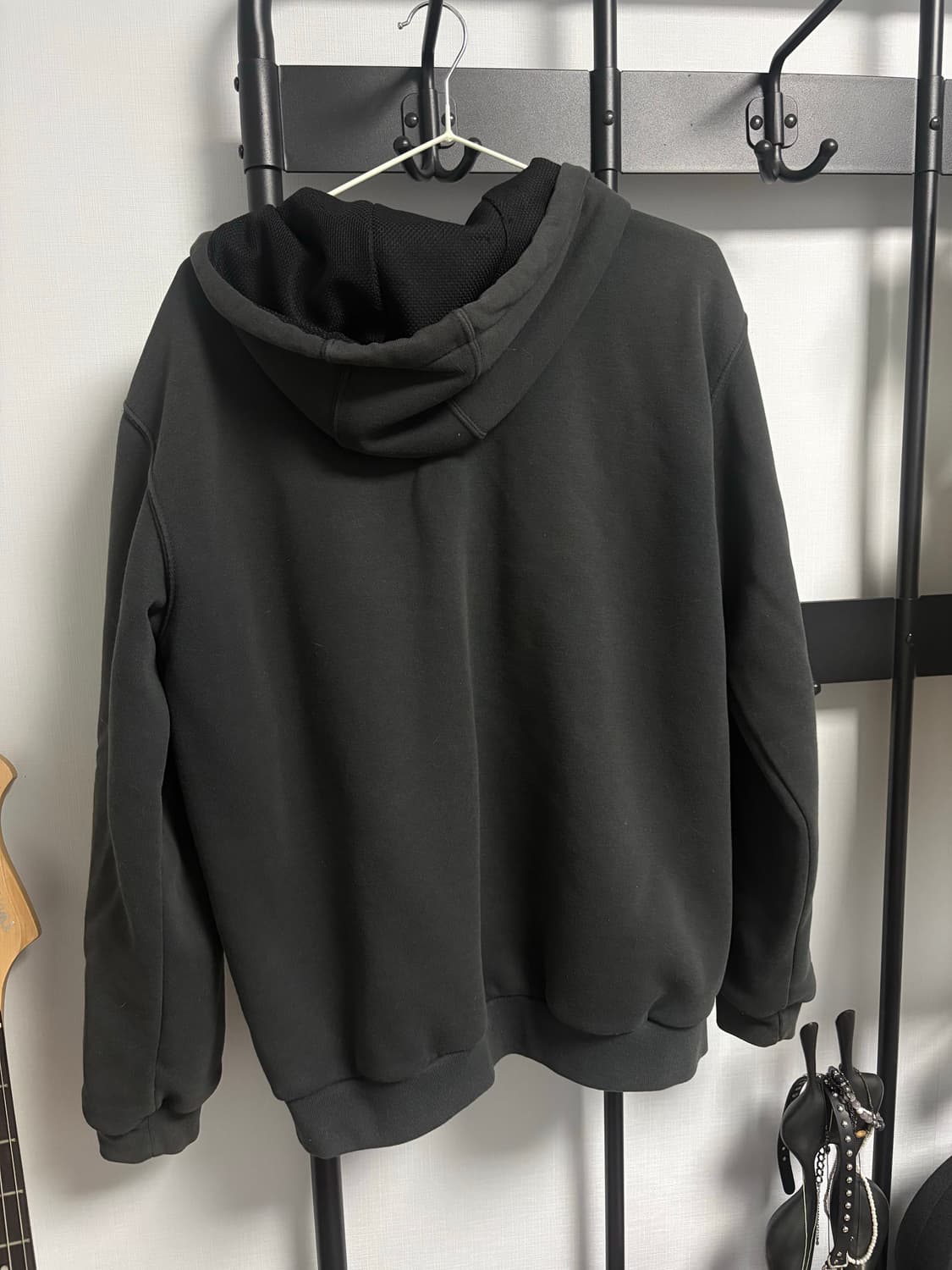 칼하트 차콜 후드집업 상품이미지2