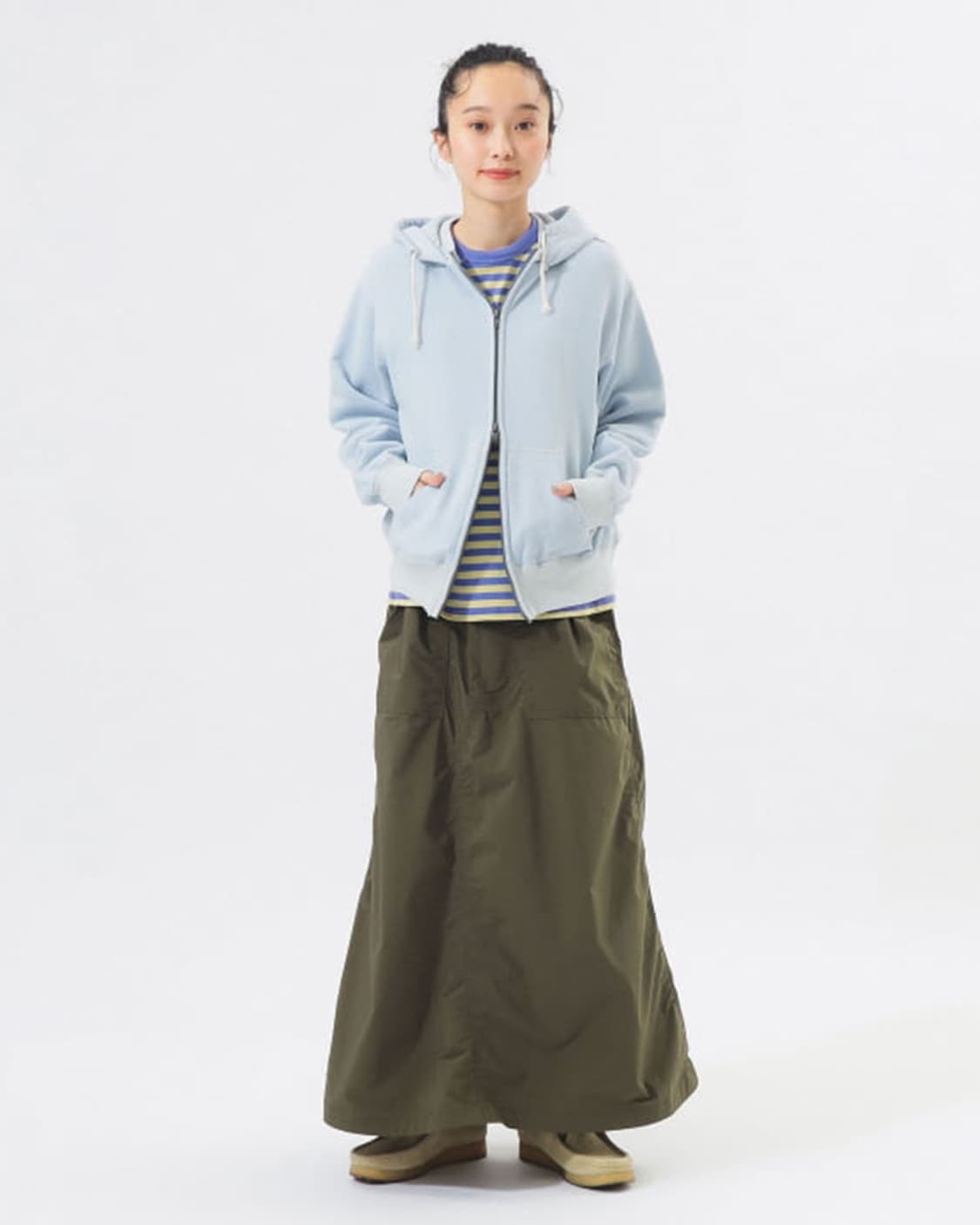 빔즈보이 BEAMS BOY Solotex Baker Skirt 상품이미지3
