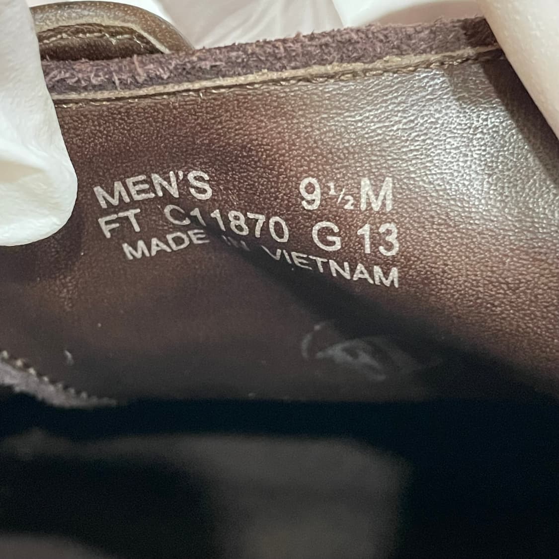 531) 콜한 윙팁 스웨이드 옥스퍼드 슈즈 270mm 상품이미지8