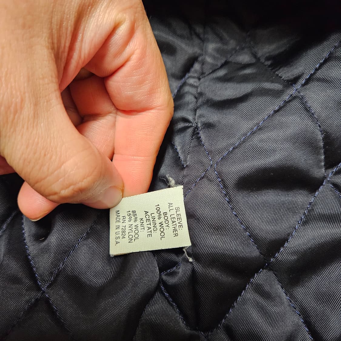 브룩스브라더스 울레더 바시티 / 80~90s 상품이미지8