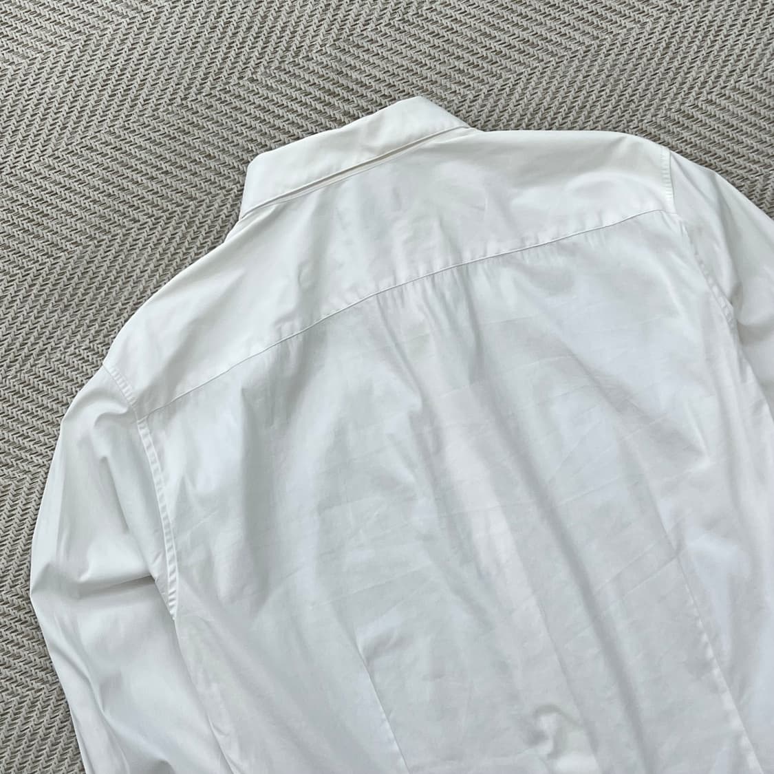 띠어리 화이트 코튼 셔츠 r2900 상품이미지4