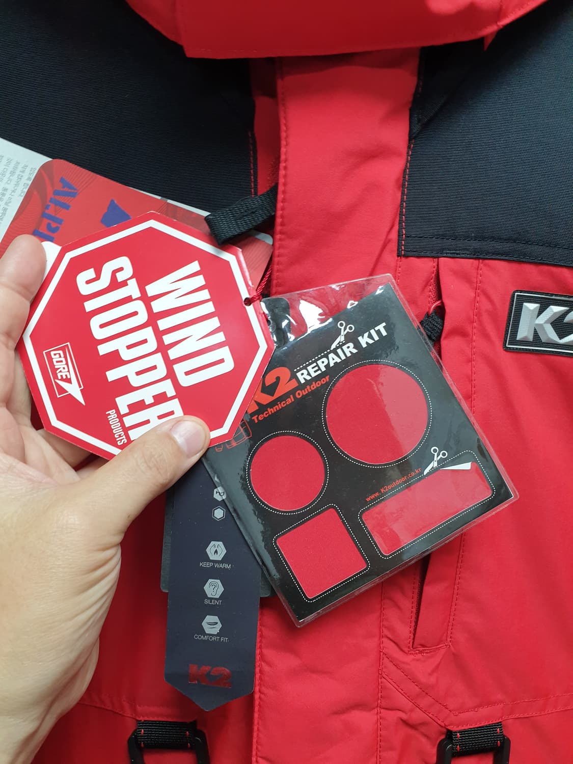 [남105/새상품] k2 가셔브룸 대장급 구스패딩 상품이미지4