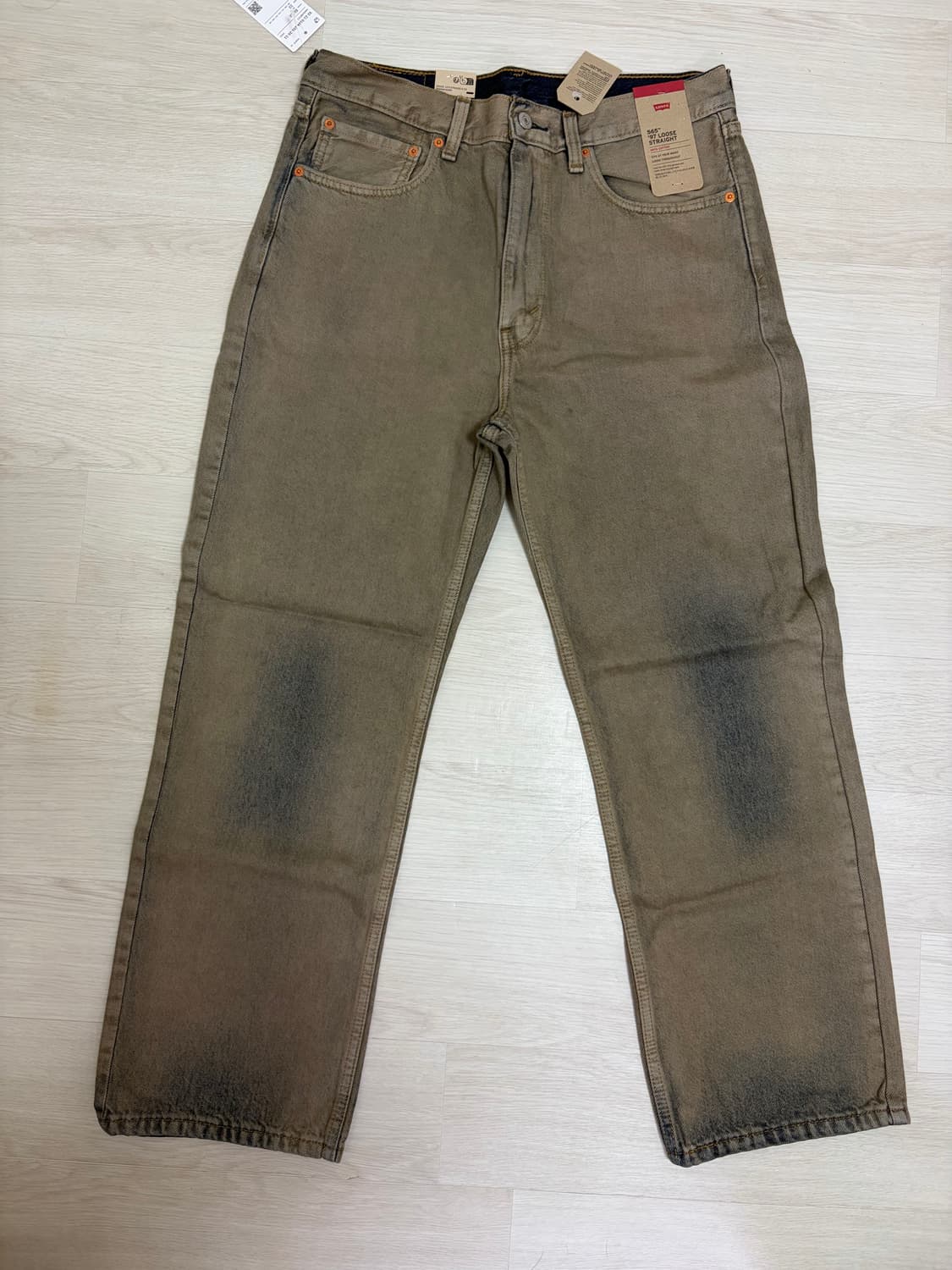 리바이스 빔즈 베이지 565 33사이즈(levis x beams) 상품이미지4