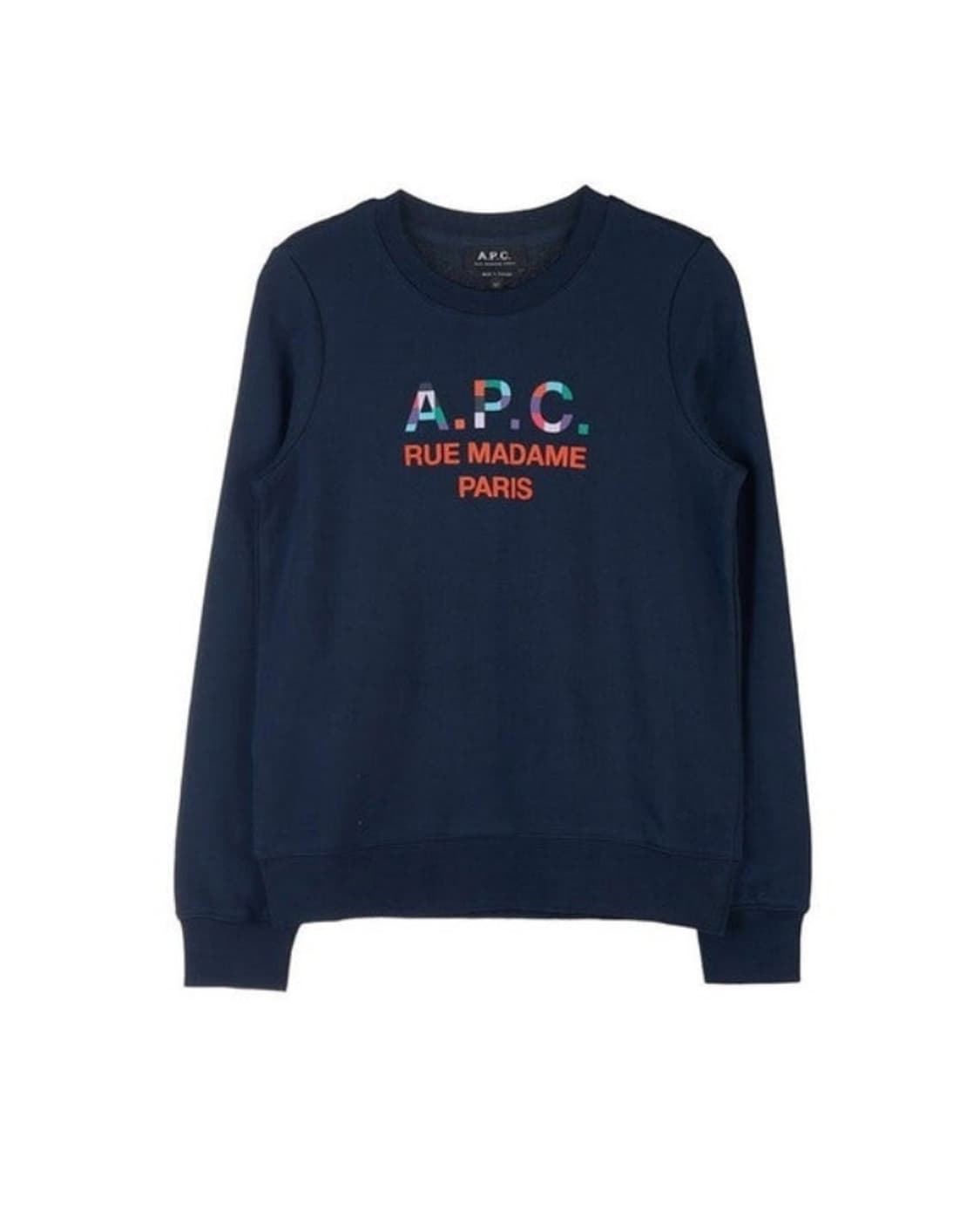 아페쎄 스웻셔츠 네이비  상품이미지1
