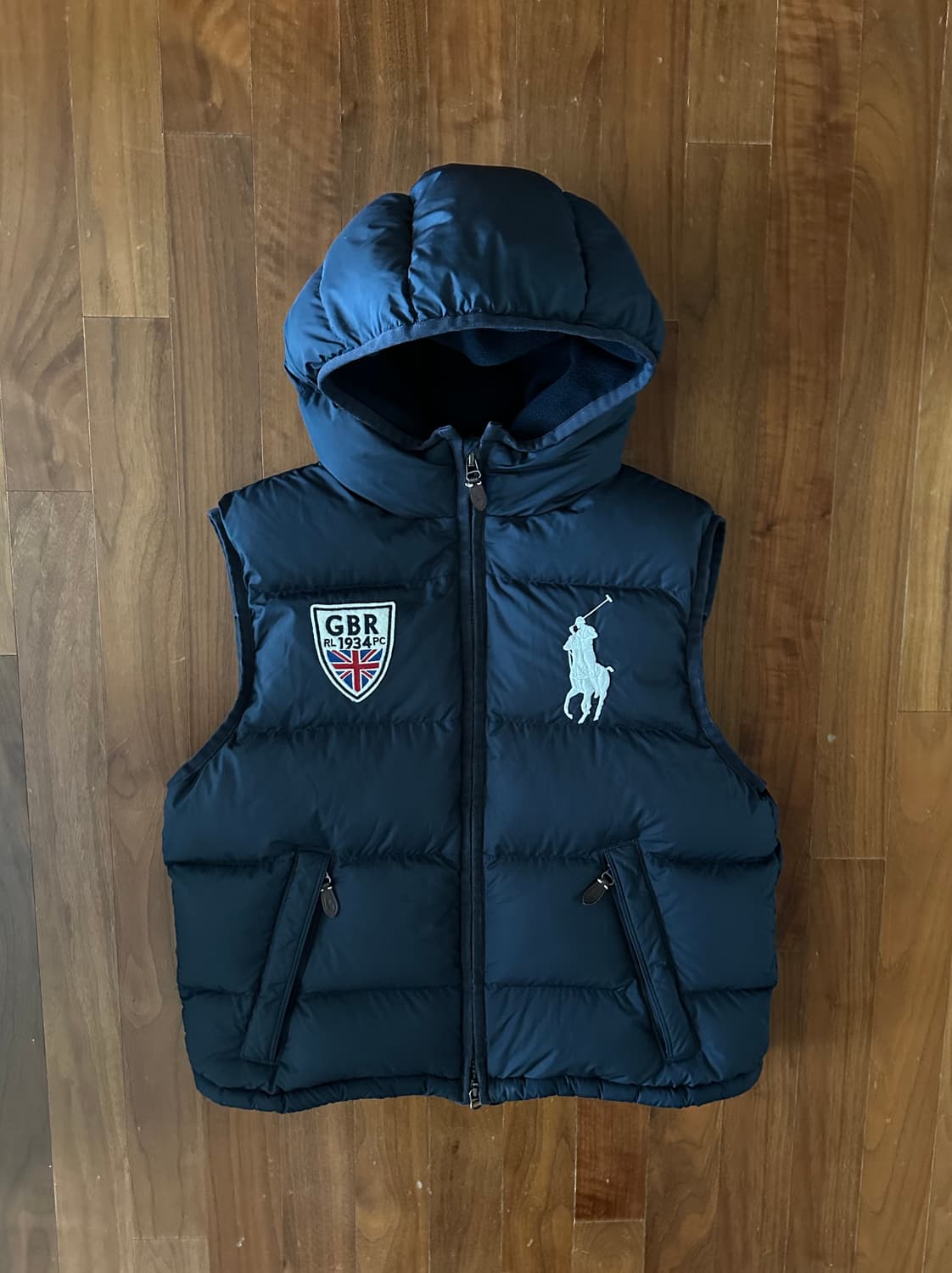 폴로 랄프로렌 빅포니 브리튼 패딩조끼 M 상품이미지1