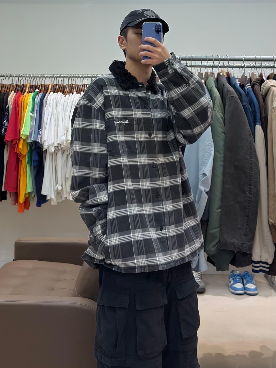 슈프림 포우 퍼 플란넬 셔츠 상품이미지9