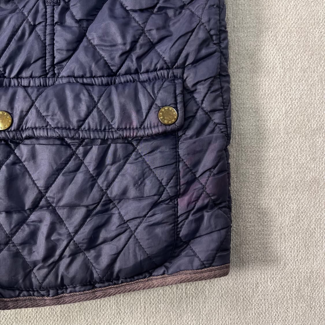 95 바버 인터네셔널 퀄팅 패딩 상품이미지6