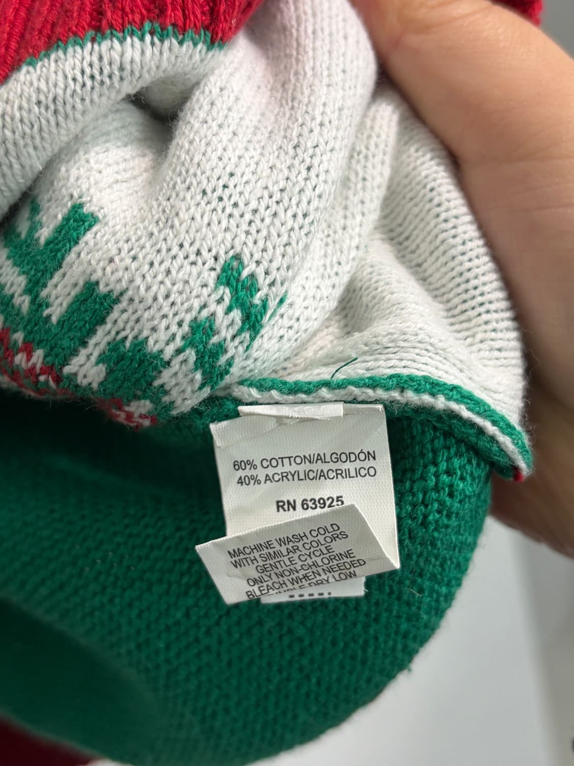 U.S.A. 크리스마스 어글리니트 XL (코튼60%) 어글리스웨터 상품이미지7