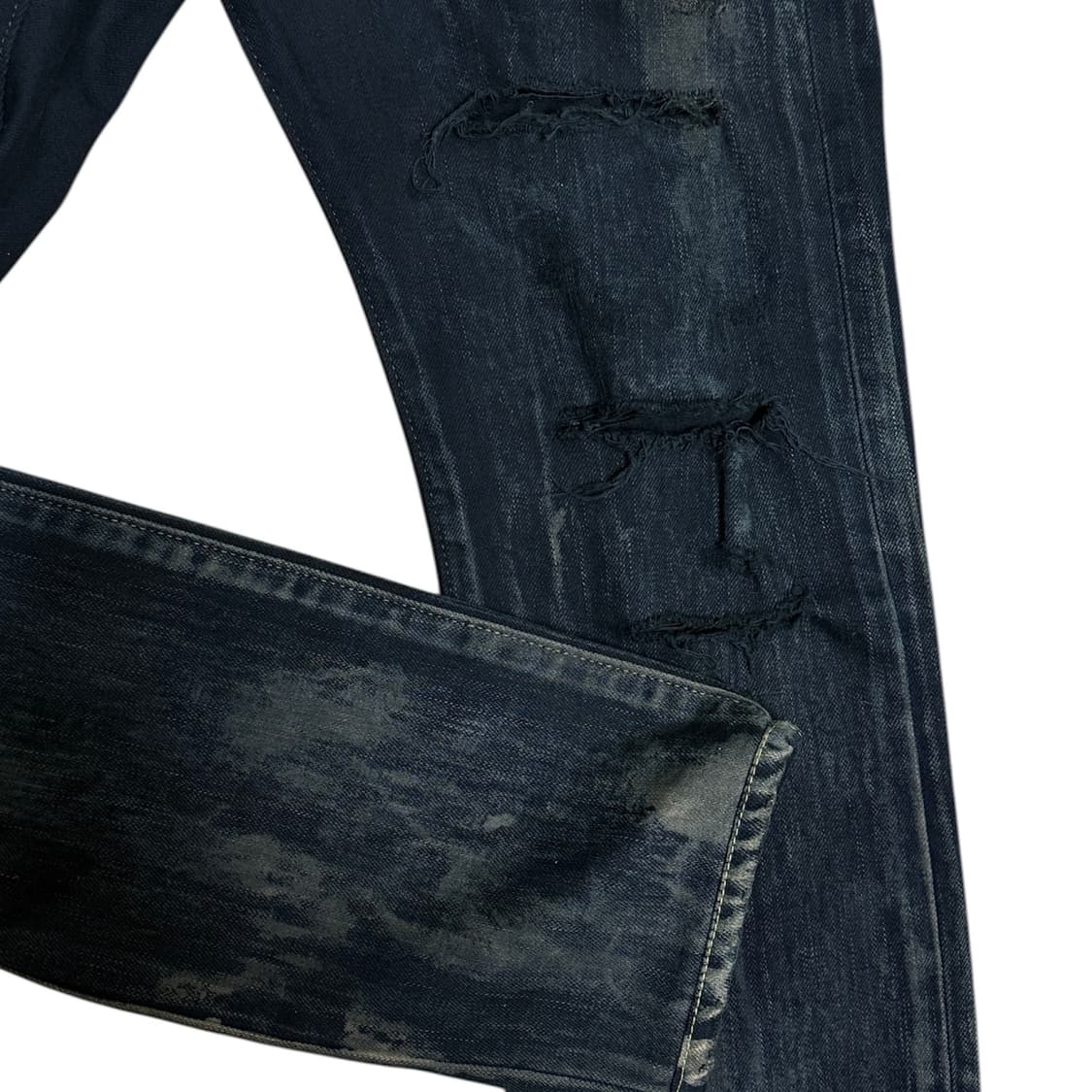 (국문탭) 생로랑 16fw 오일워싱진 30 상품이미지3