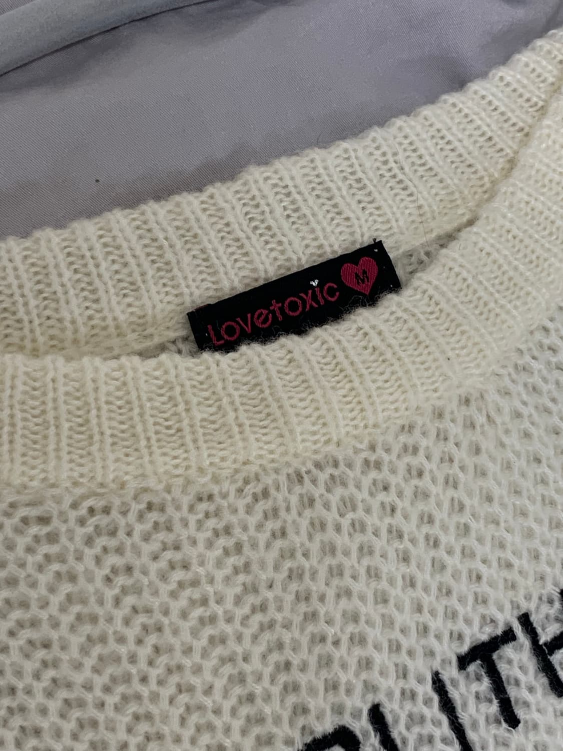 러브톡식 lovetoxic 니트 원피스 상품이미지2