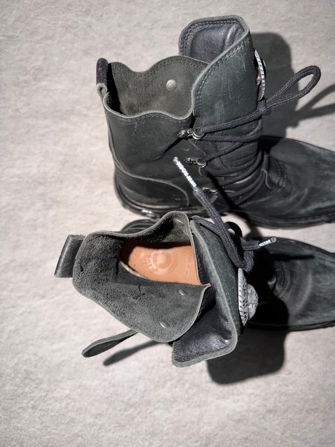 뉴락 메탈릭 하이탑부츠 상품이미지5