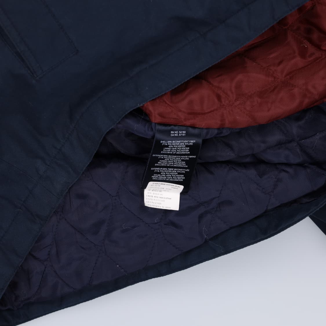 [M] 타미힐피거 네이비 블루종 자켓 1103HR2 상품이미지7