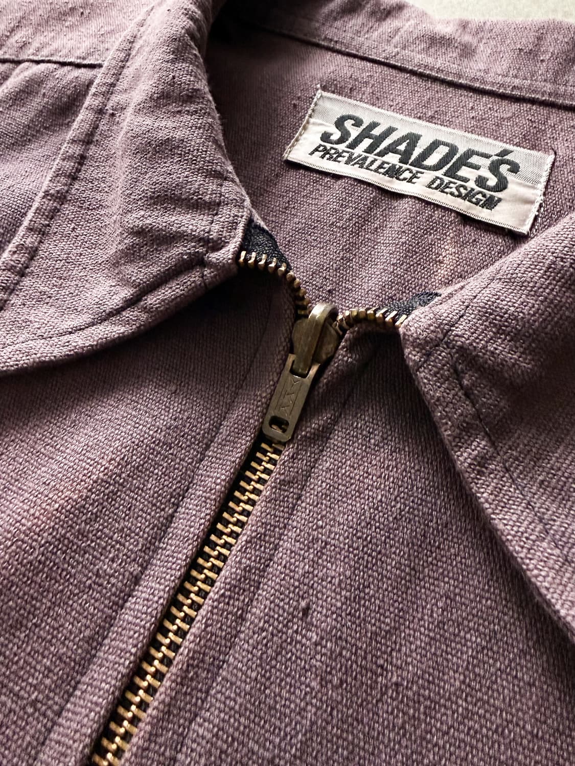 Vintage Faded Shades Zip-Up Work Jacket 상품이미지7