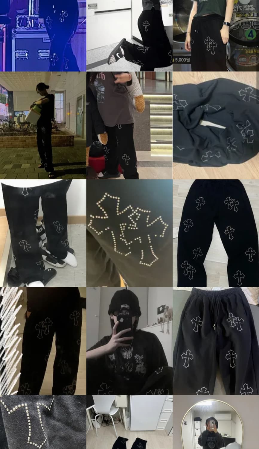 락케이크 큐빅 조거 팬츠 상품이미지2