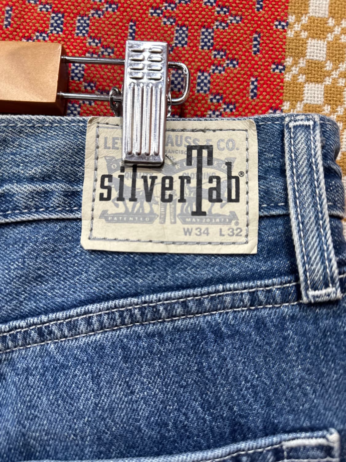 00s 리바이스 실버탭 데님청바지 34사이즈 상품이미지3