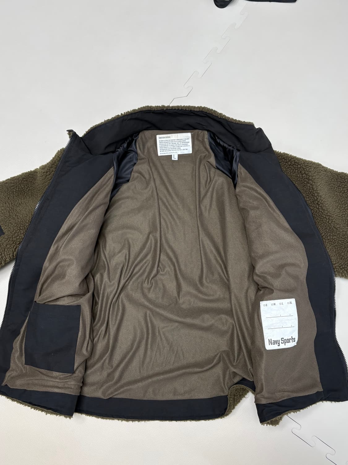 유니폼브릿지 플리스 L 상품이미지3