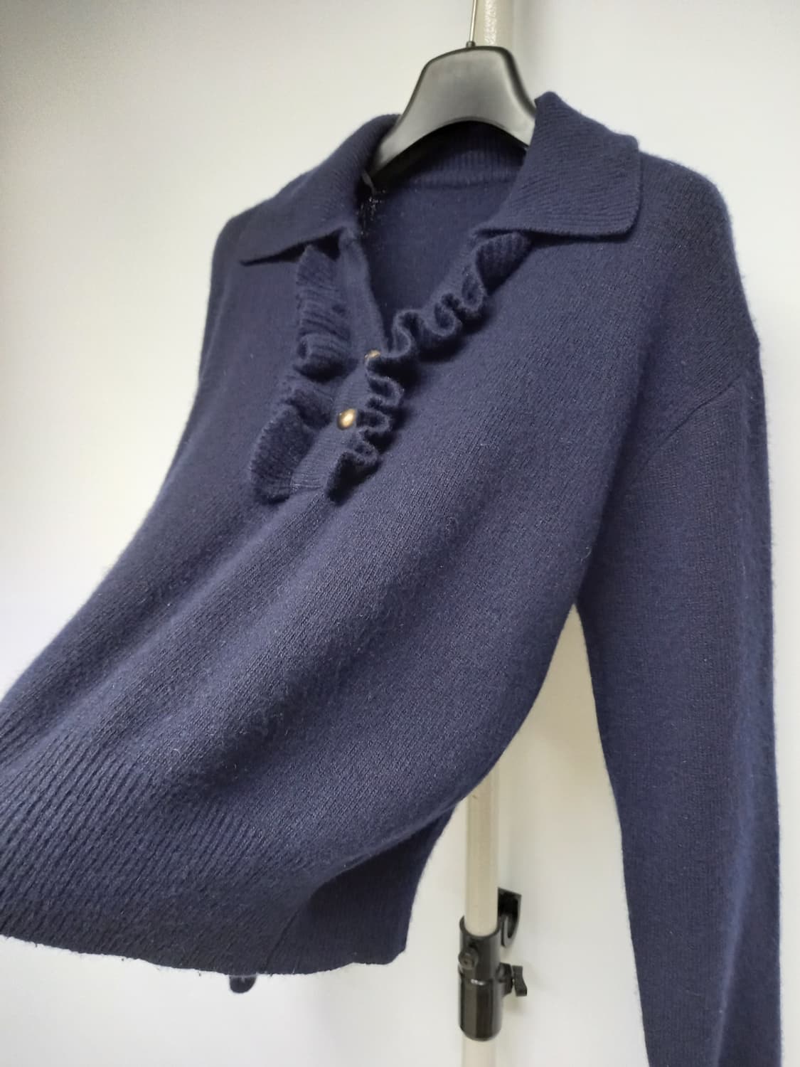 더 베이지 레베쥬 춘추동 캐시미어블랜 니트블라우스 F 33-66 상품이미지5