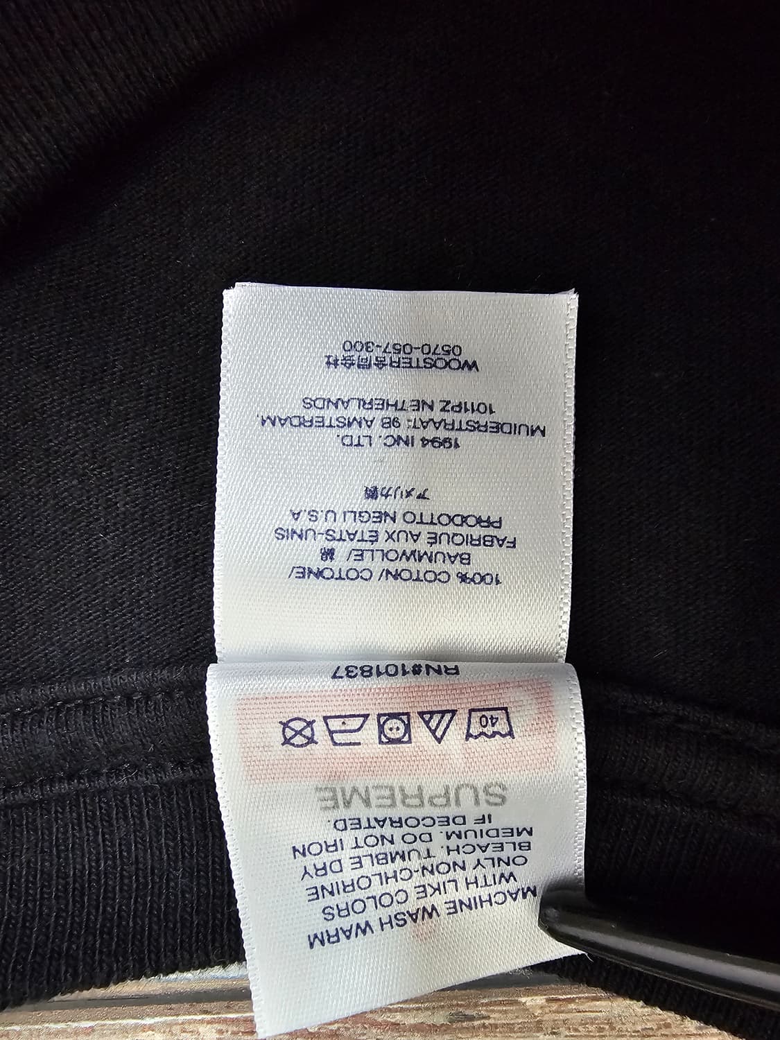 슈프림 30주년 퍼스트 반팔티셔츠 S 상품이미지6