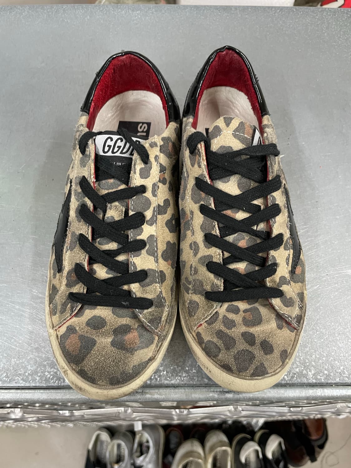 골든구스 슈퍼스타 레오파드 로우 35 (gr-4109) 상품이미지5