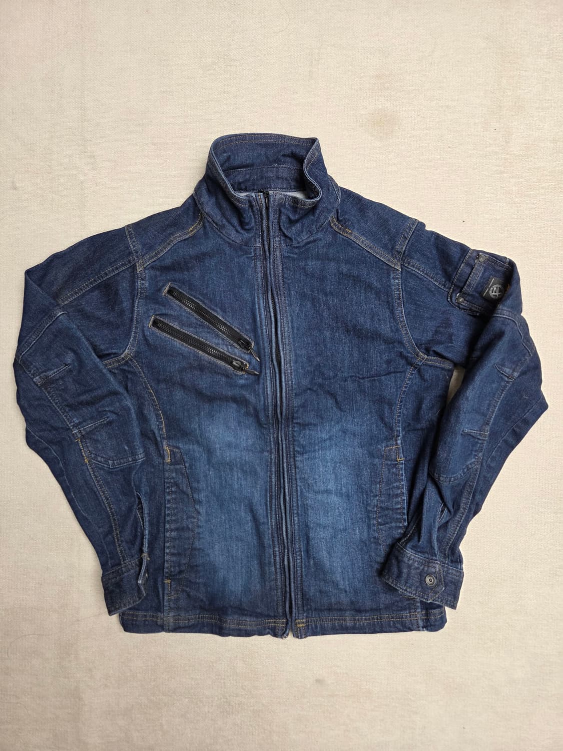 EVENRIVER 레이싱 데님자켓 M 상품이미지2