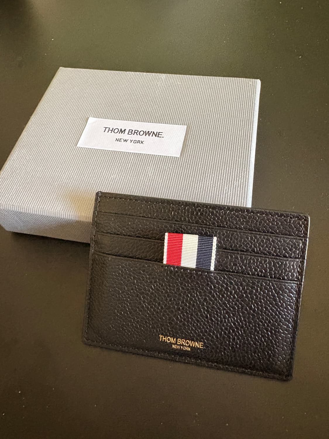 톰브라운 카드지갑 상태 s급 (적당한 내고 가능) 상품이미지1