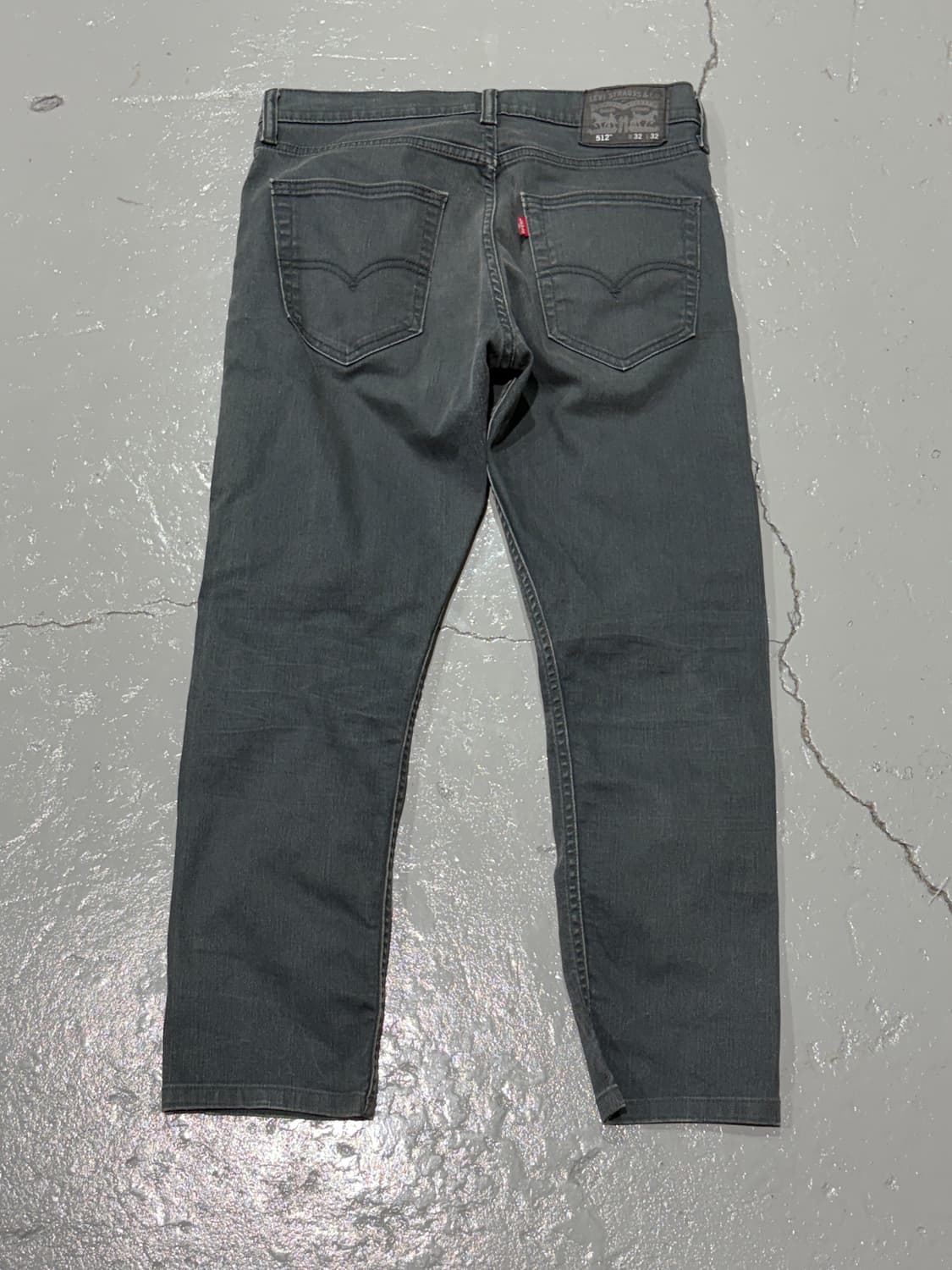 리바이스(Levis) 빈티지 그레이 워싱 512 데님 팬츠 상품이미지5