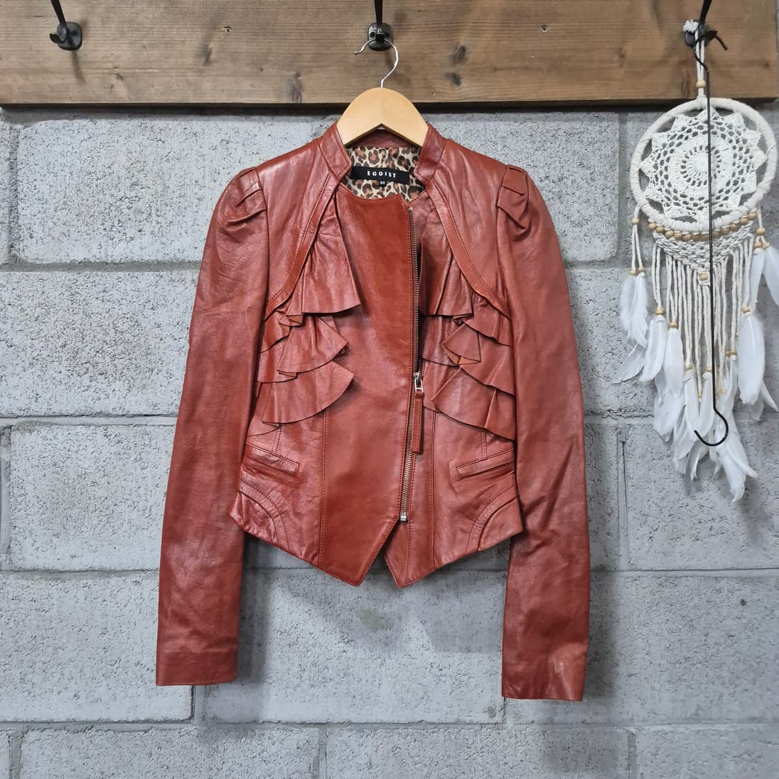 에고이스트 프릴 양가죽자켓  상품이미지6