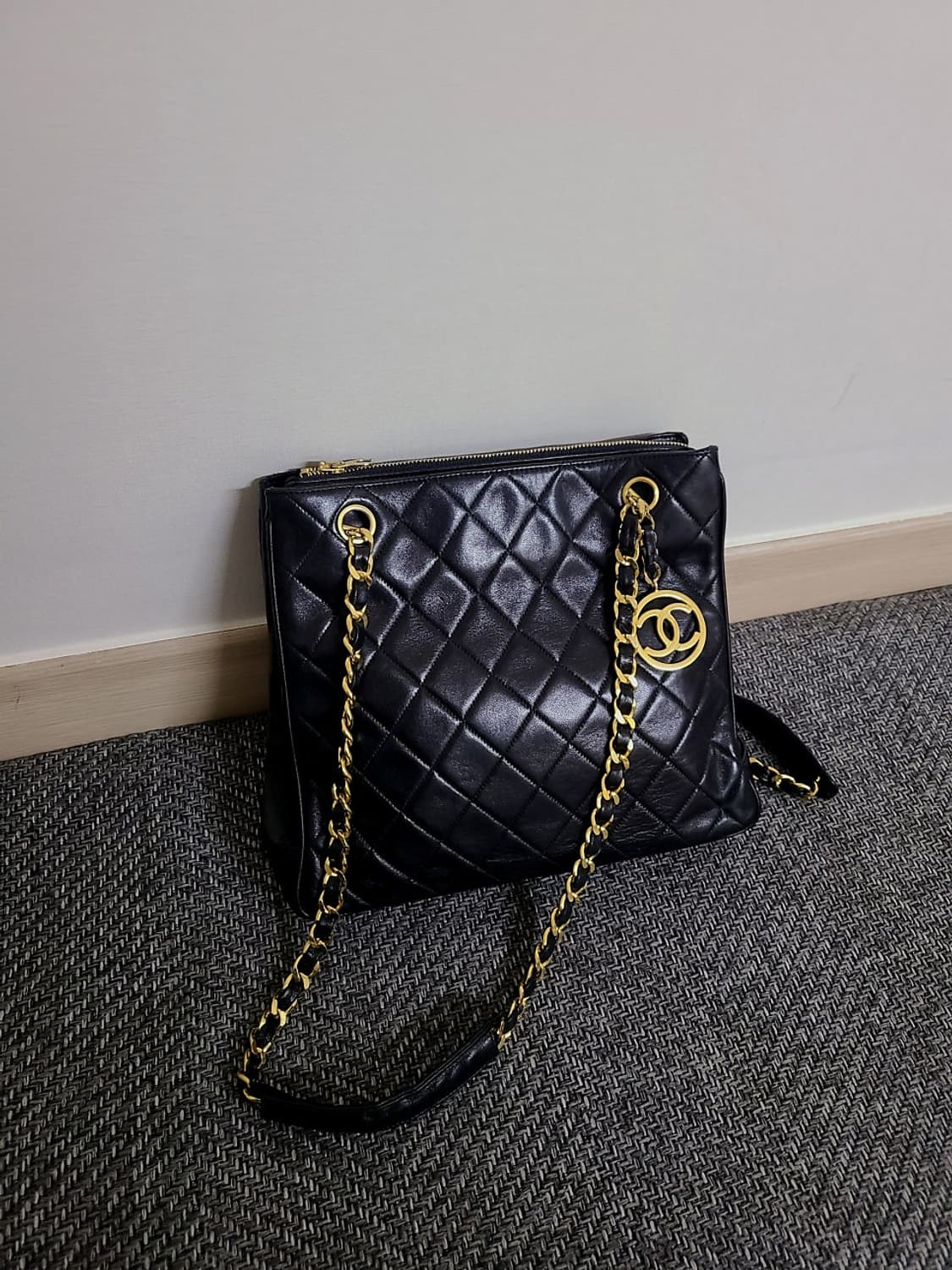 샤넬(CHANEL) 빈티지 체인 마트라쎄 퀄팅 숄더백 상품이미지2