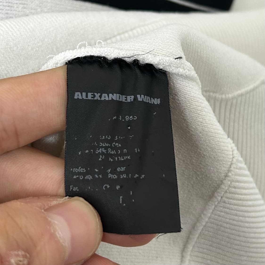 알렉산더왕 아이콘 니트 맨투맨 상품이미지9