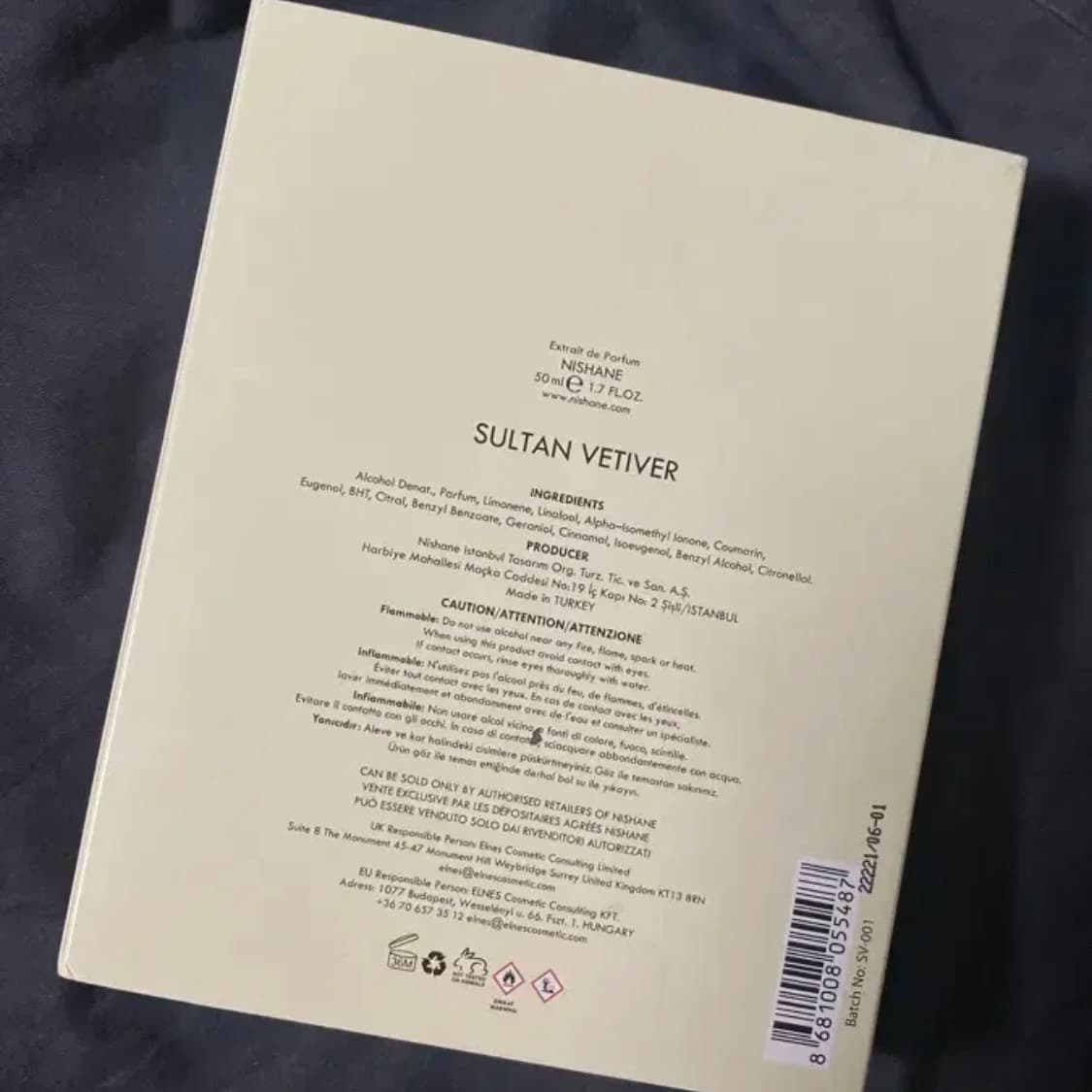 니샤네 술탄 베티버 엑스뜨레 드 퍼퓸 50ml 상품이미지2