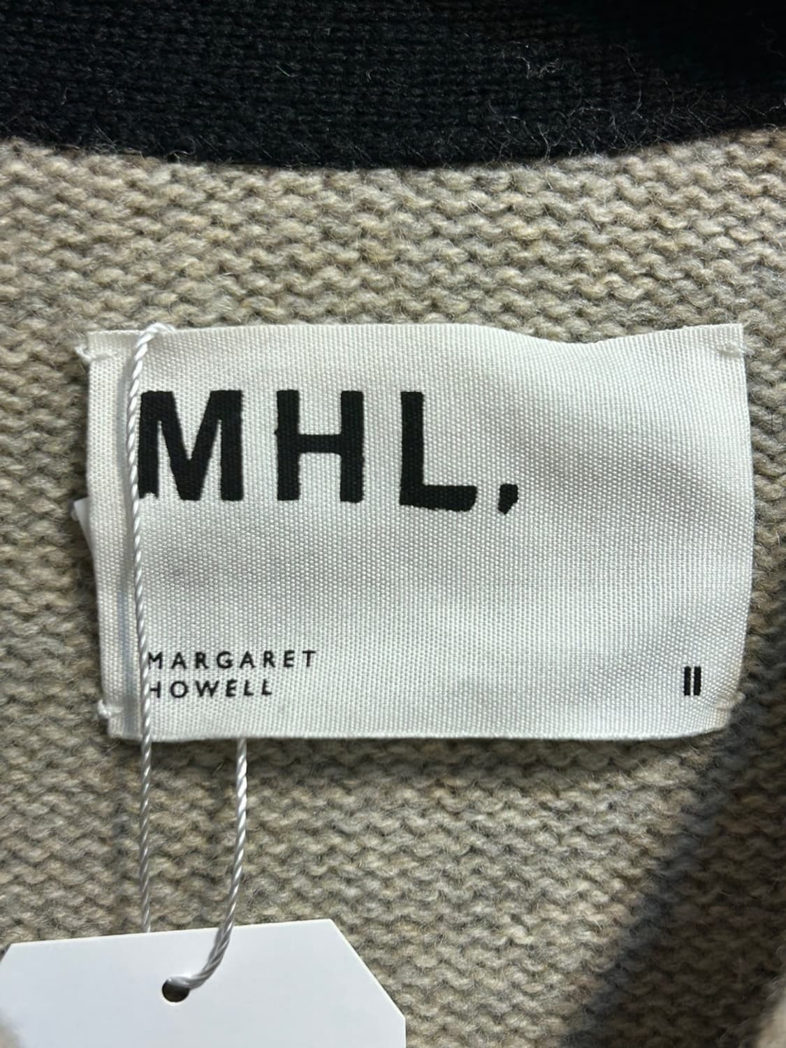 MHL 마가렛호웰 울 코튼 베이지 가디건 상품이미지6