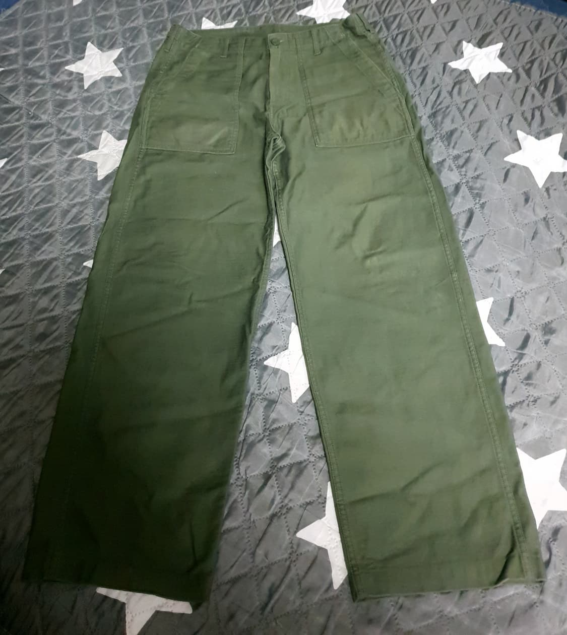 무신사스탠다드 레플리카 퍼티그 팬츠 카키 (31) 상품이미지1