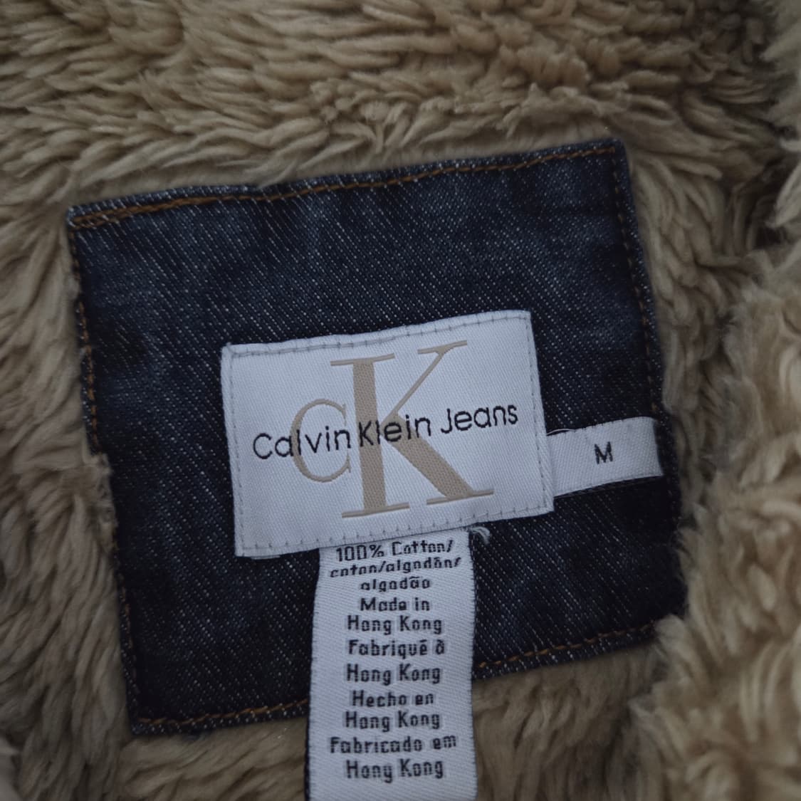 캘빈클라인진 쉐르파 데님 자켓 상품이미지9