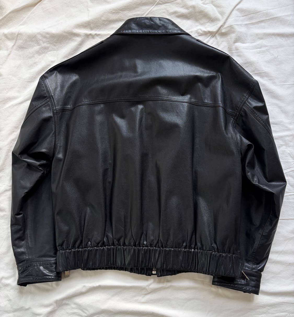 엠부쉬 레더 블루종 AMBUSH 점퍼 시어링 자켓  상품이미지4