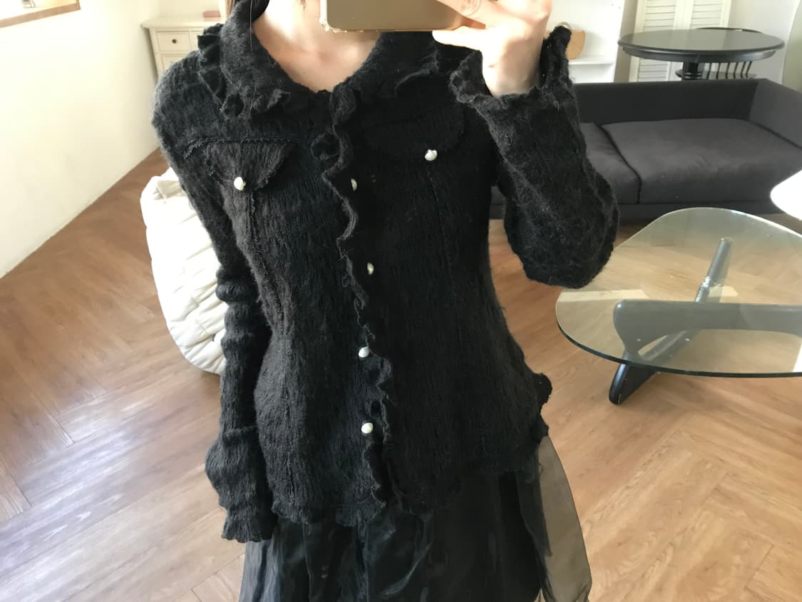 vintage pearl cardigan 상품이미지1