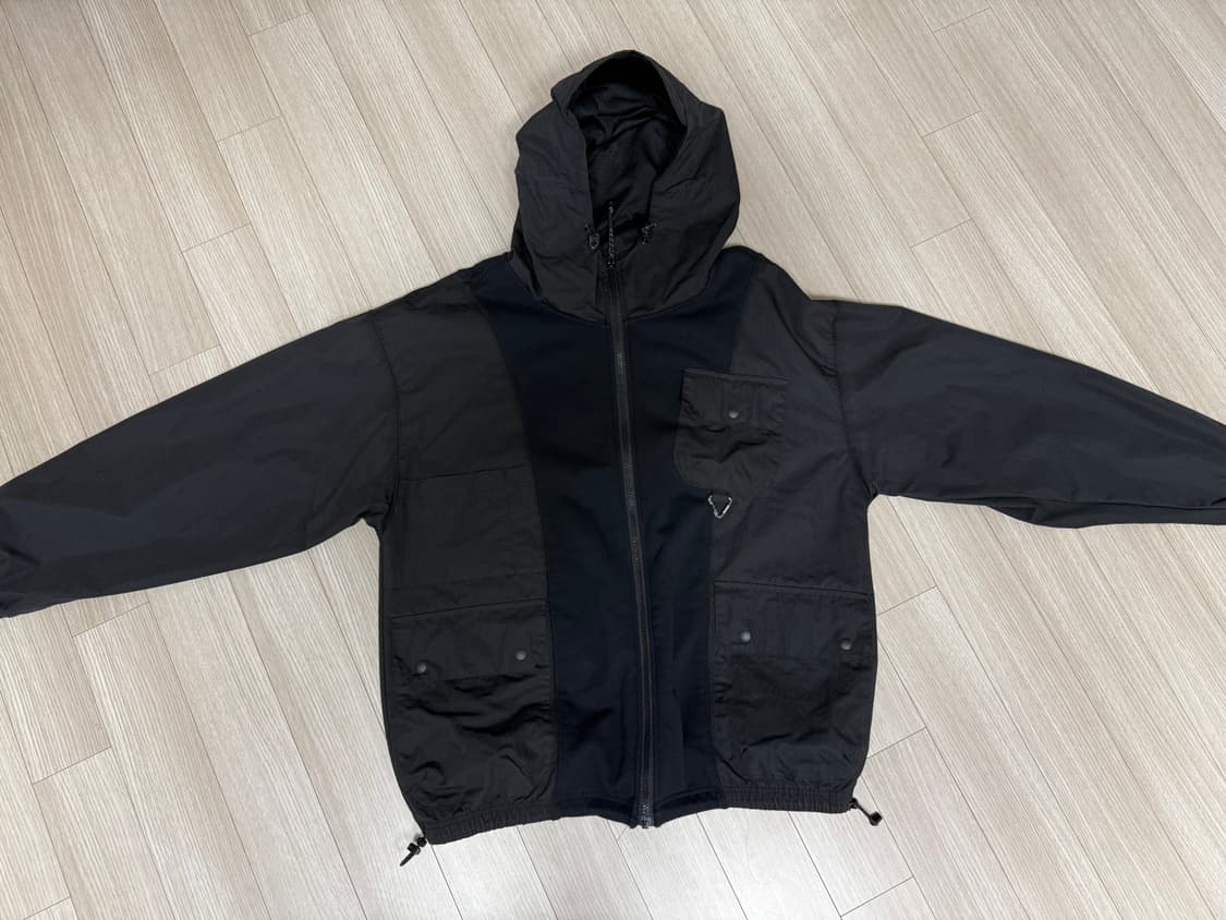 팬필드 포켓 스웻트자켓 바람막이 상품이미지2