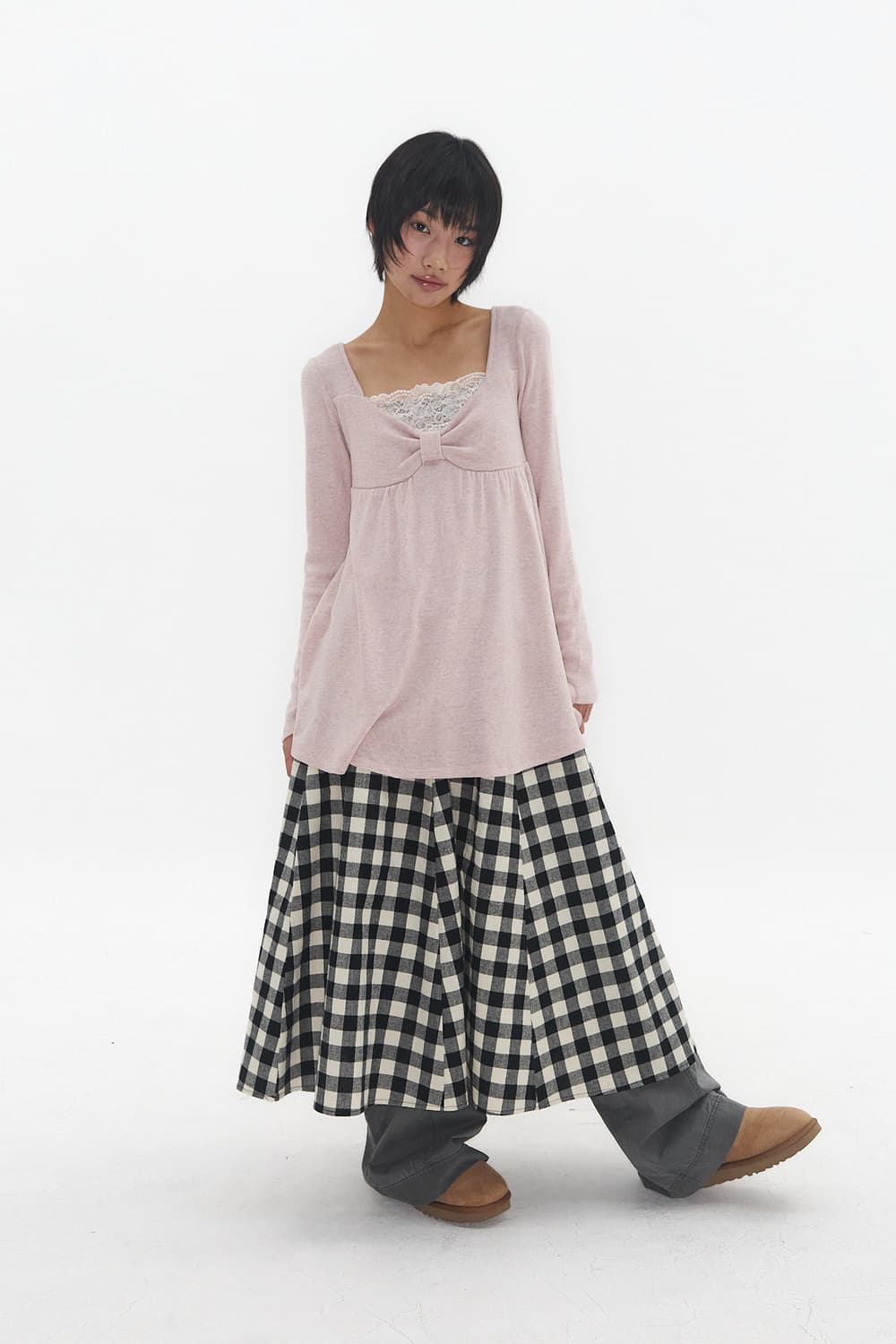 익스파이드걸 소프트 탑 핑크 상품이미지4