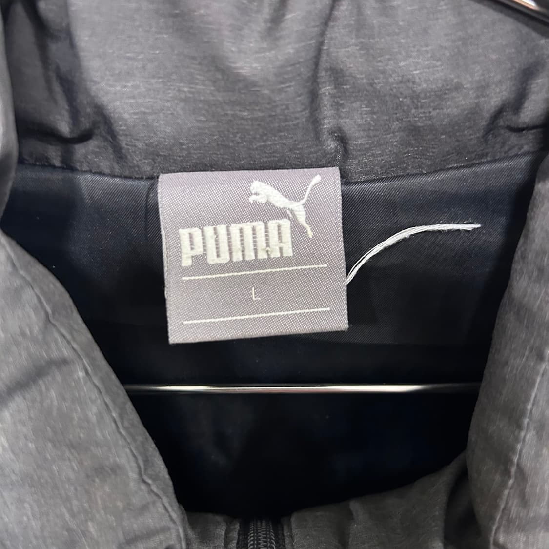 푸마 배색 시보리 덕다운 퀼팅 경량패딩 상품이미지3