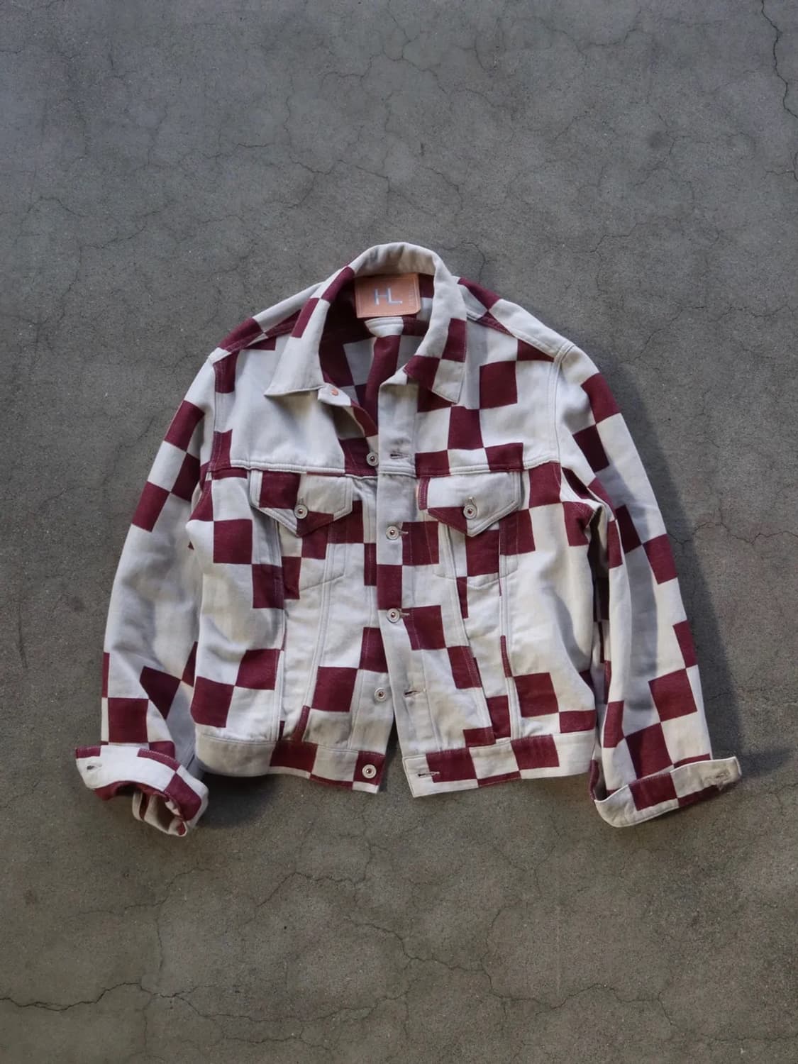 헤릴 체크 자켓 상품이미지1