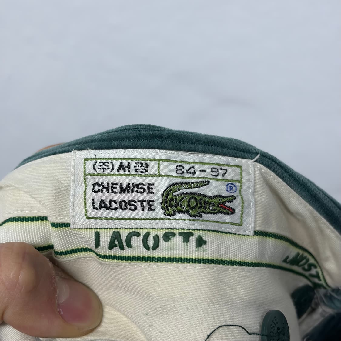 라코스테 90S 코듀로이 팬츠 상품이미지6