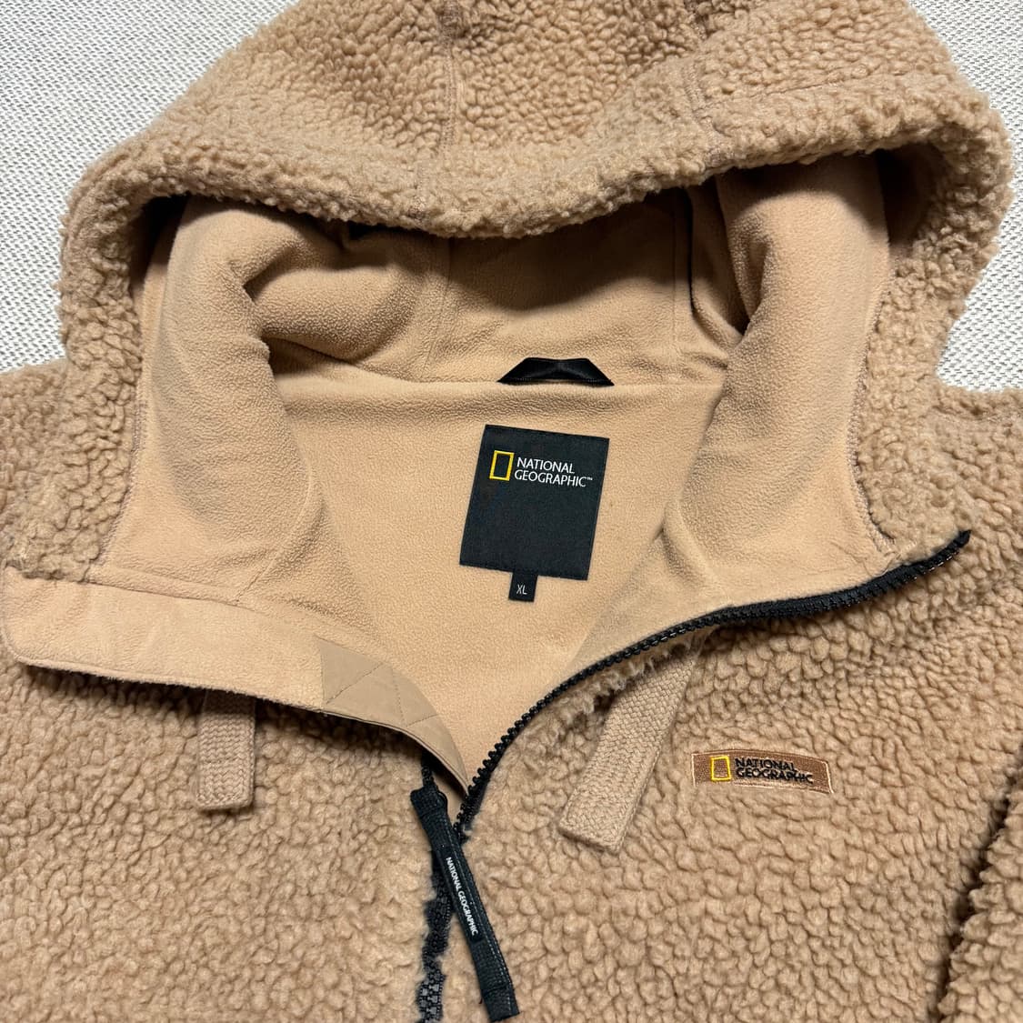 내셔널지오그래픽 플리스 후디 자켓 상품이미지2