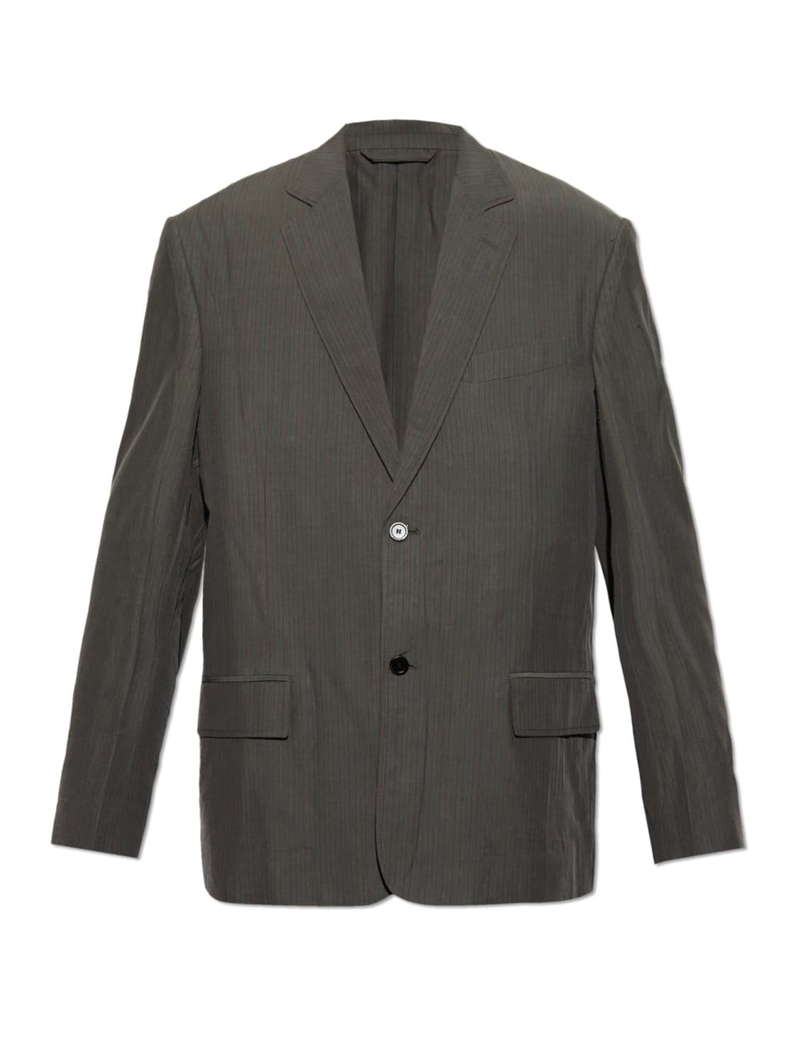 발렌시아가 패치로고 워시드 블레이저 재킷 그레이 44 상품이미지1