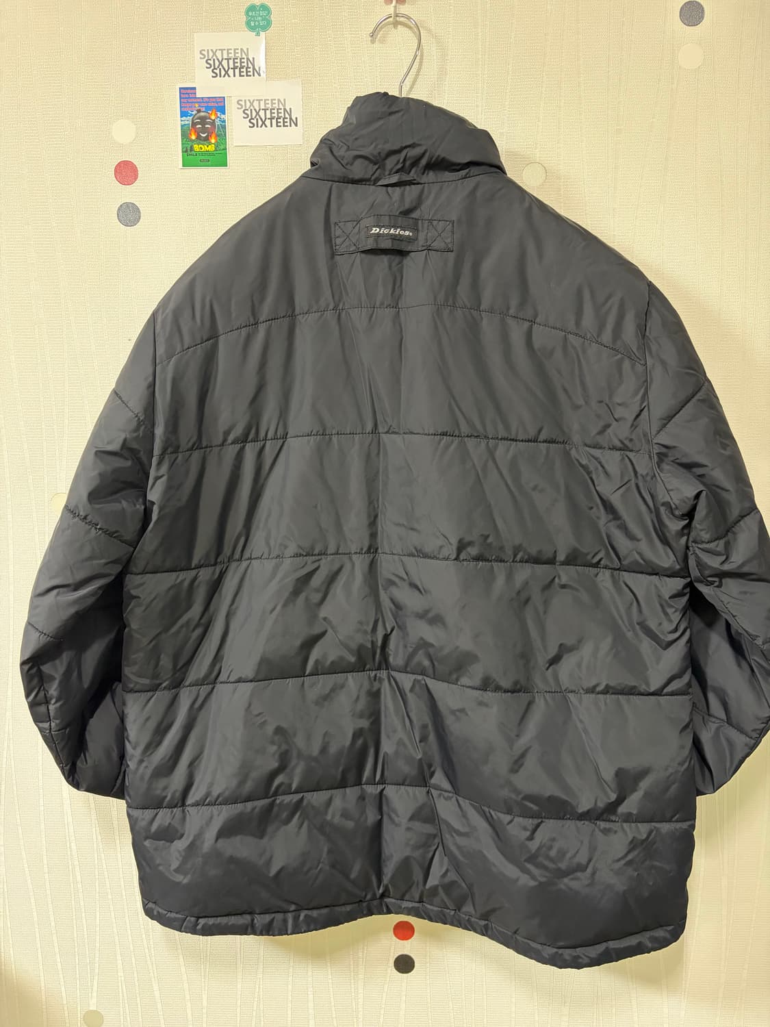 디키즈 블랙 경량패딩 XL 상품이미지2