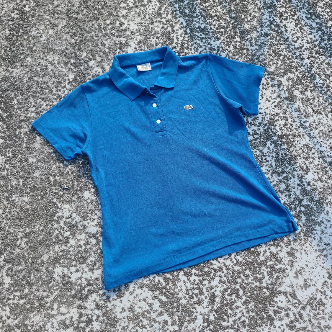 '90s Lacoste 블루 카라티(made in france) 상품이미지1