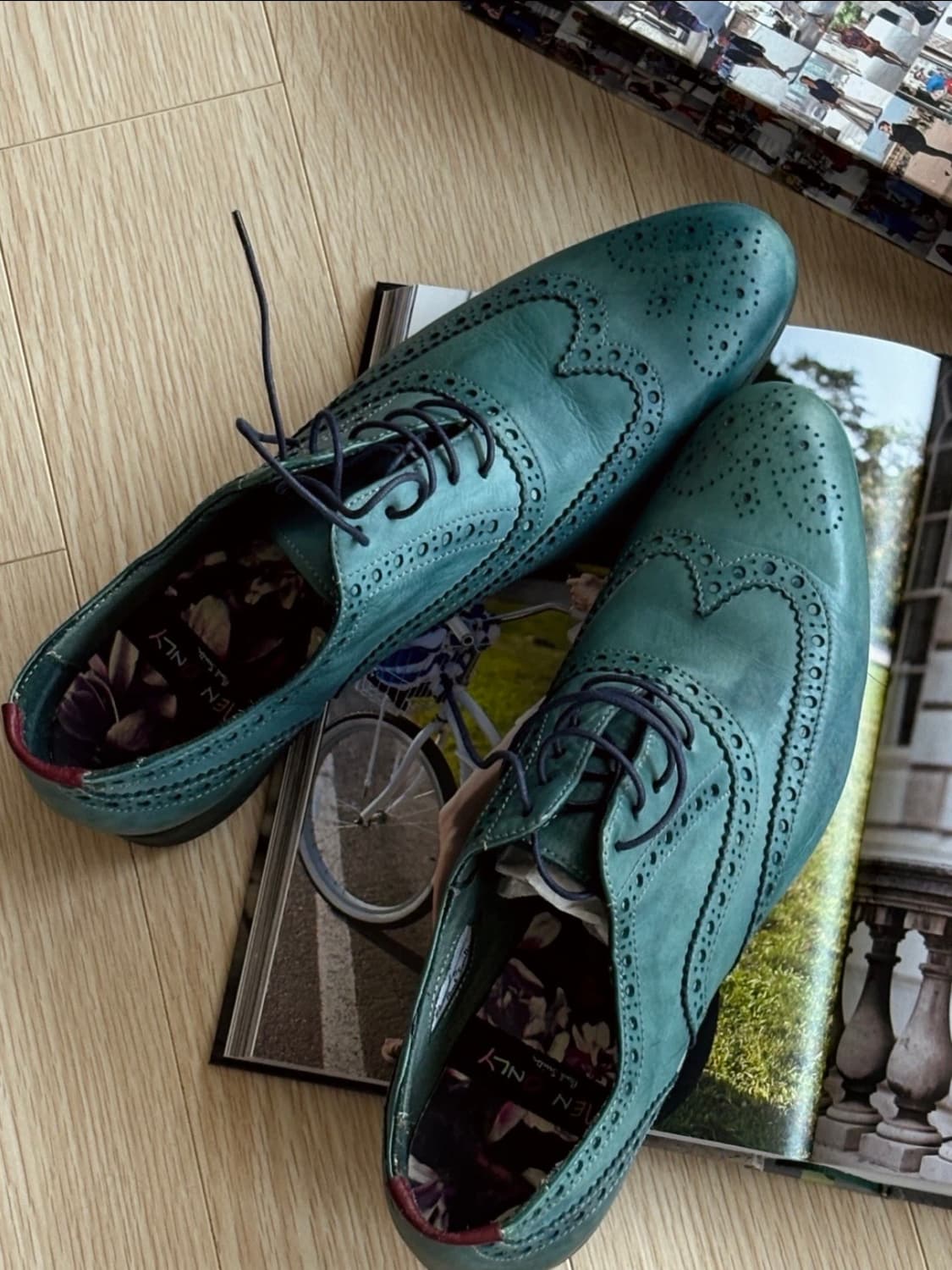 Paul Smith 여성 윙팁 옥스퍼드화 👞💚 상품이미지1