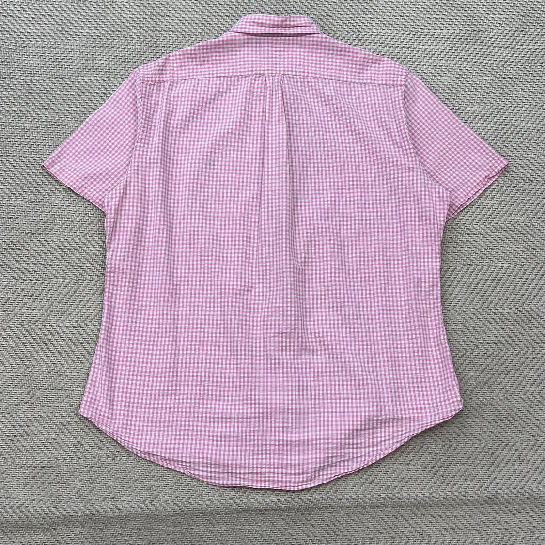 폴로랄프로렌 체크 시어서커 하프셔츠 r3961 상품이미지2