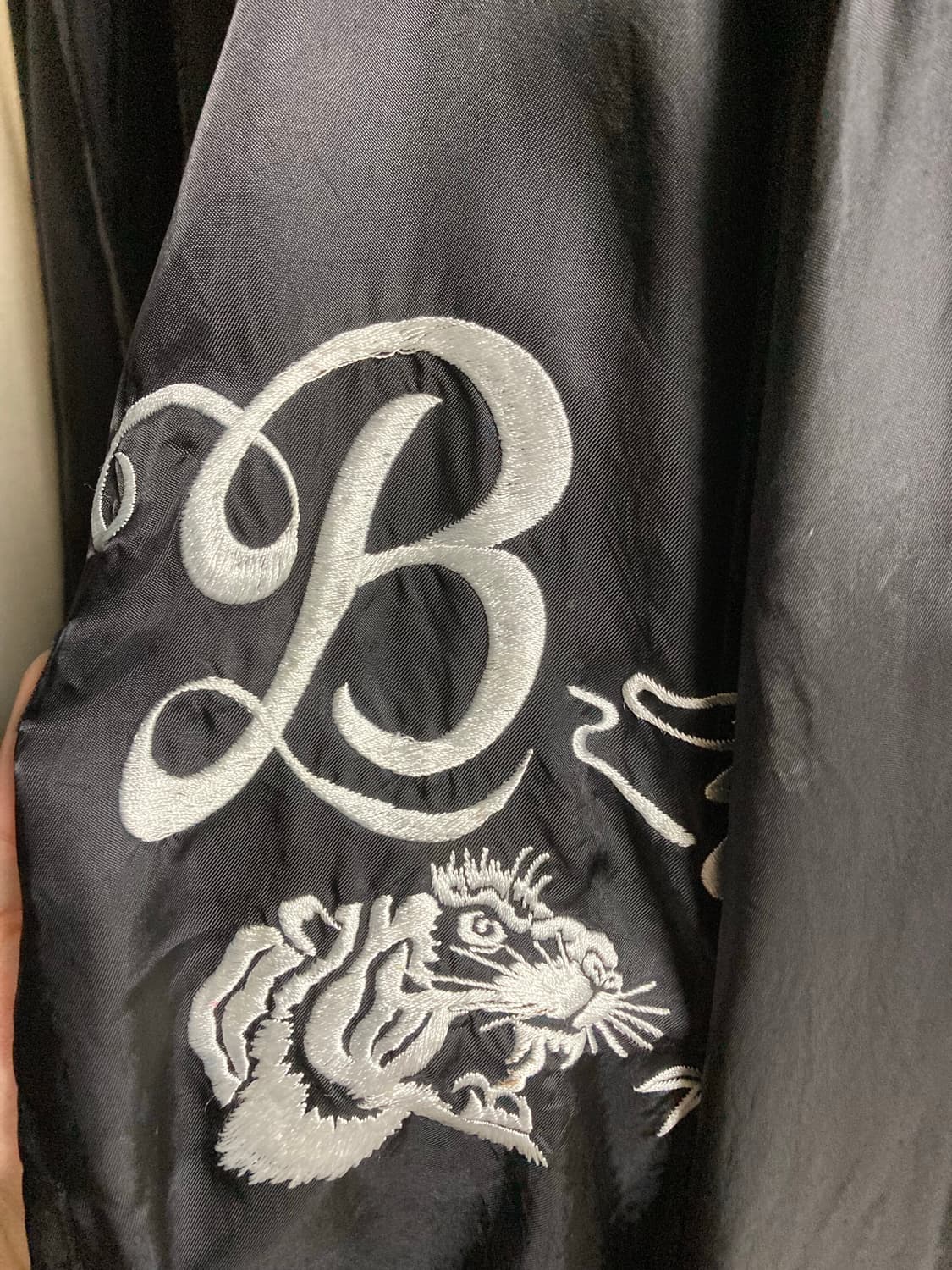 꼼데가르송 블랙 자수 셔츠 상품이미지2