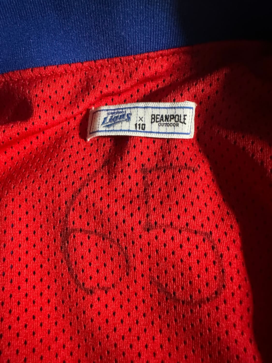 빈폴 삼성라이온즈 선수지급용 바람막이 110 상품이미지3